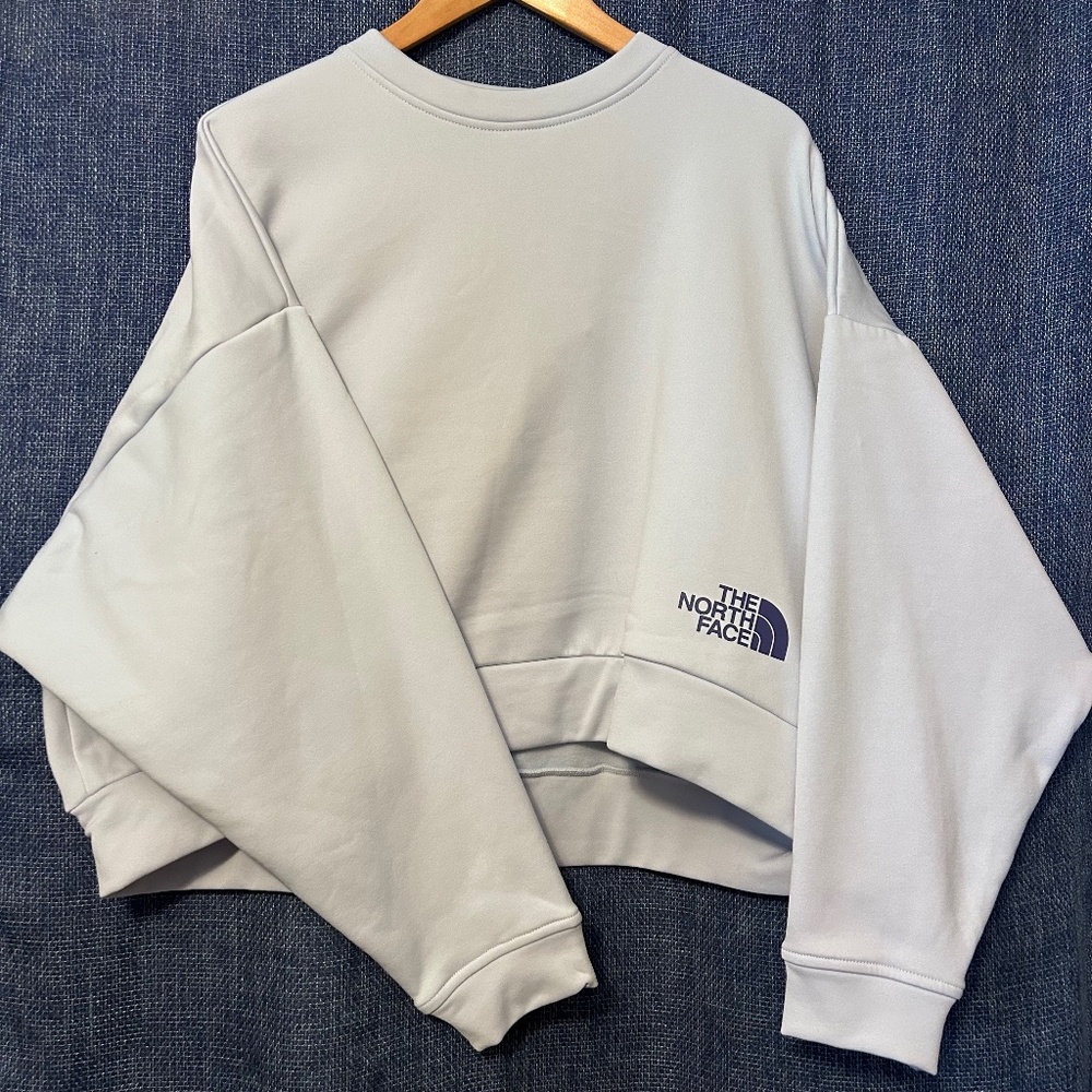 NWT North Face  Women’s Horizon Performance Fleece Crew Neck Dusty Periwinkle XL